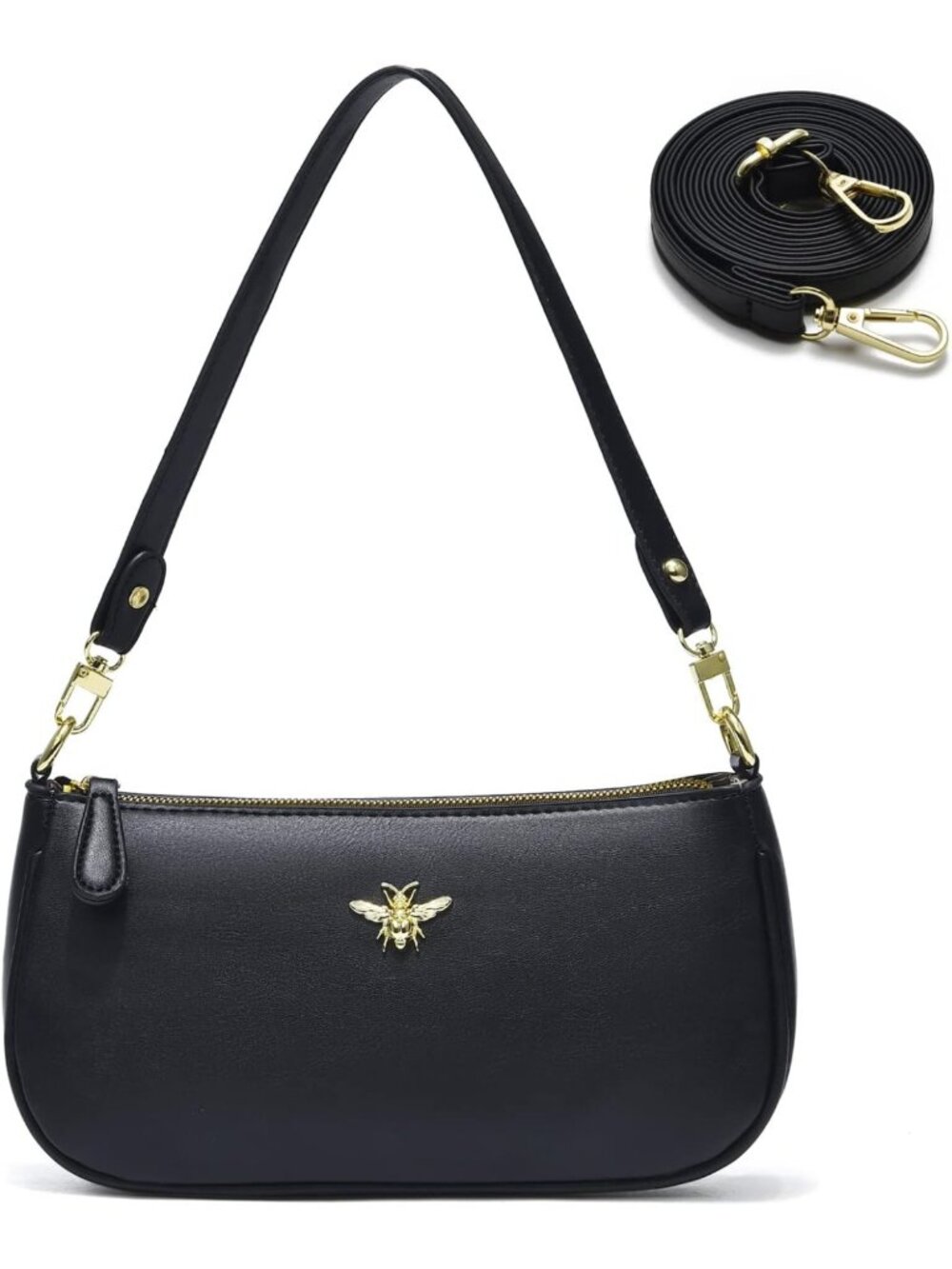 Chic Small Tote Shoulder Bag for Women | Retro Crossbody Purse & Cute Clutch